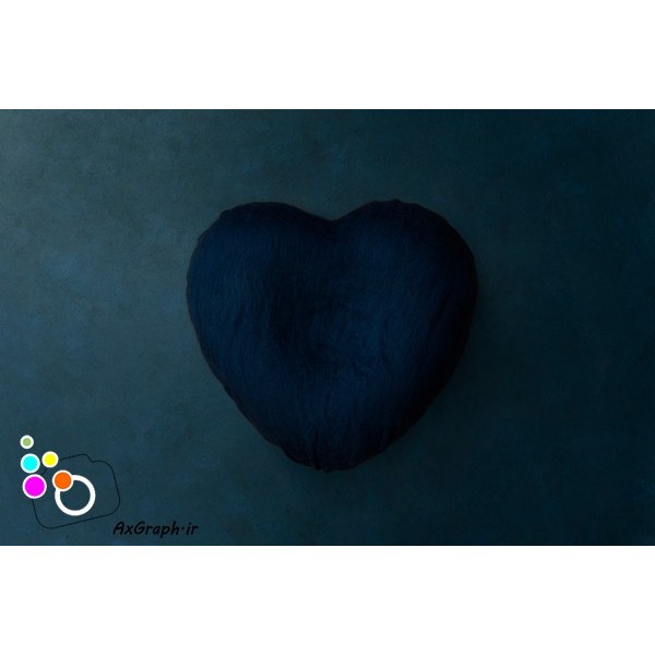 دانلود بک دراپ نوزاد قلب آبی-کد 4724