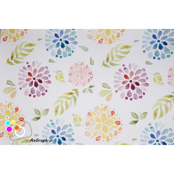 دانلود بک دراپ دیجیتال گلهای نقاشی -کد 5634