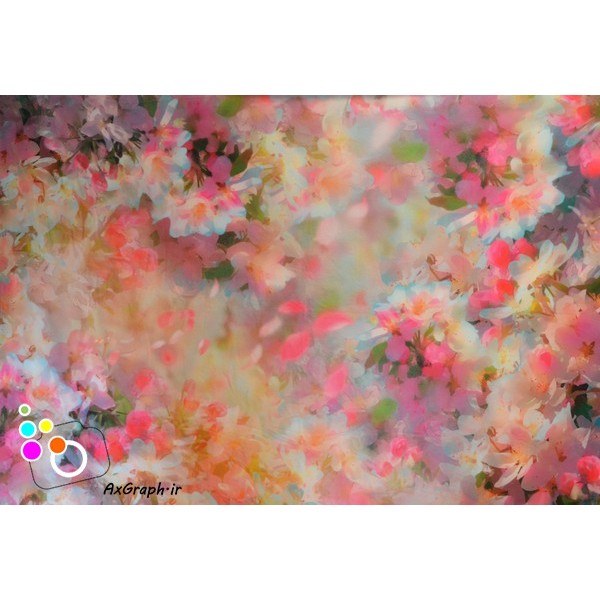 دانلود بک گراند دیجیتال تم گلهای بهاری-کد 5728
