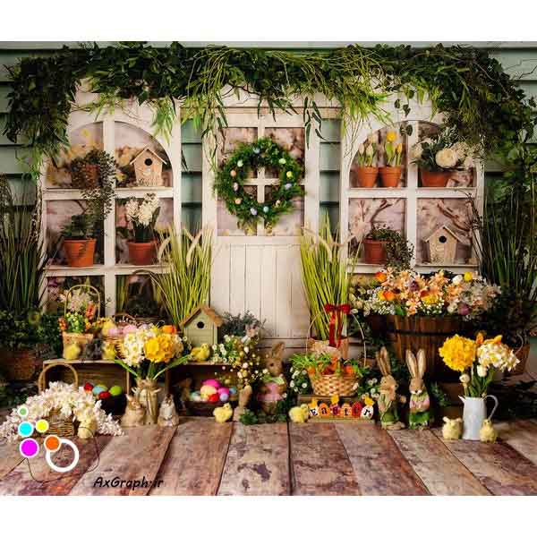 دانلود بک دراپ آتلیه بهار-کد 6342