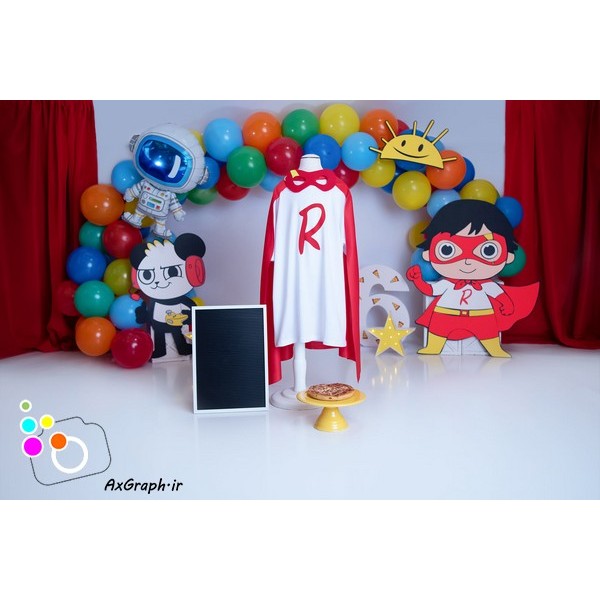 دانلود بک دراپ تولد تم سوپرمن-کد 6354