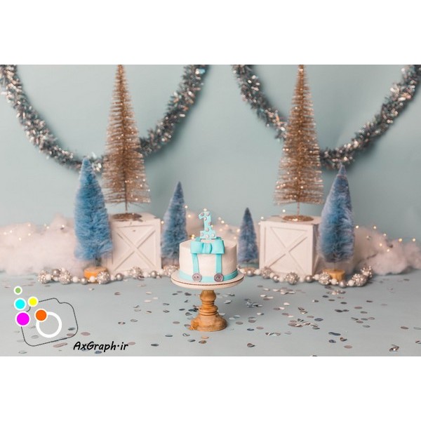 دانلود بک دراپ تولد تم کریسمس-کد 6511