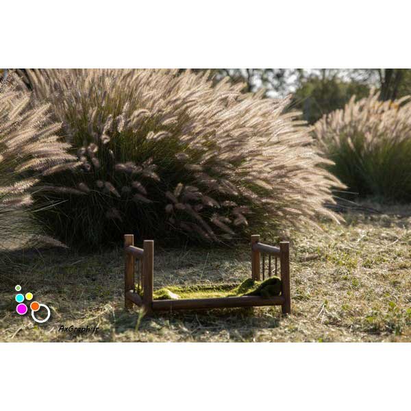 دانلود بک دراپ نوزاد تخت خواب چوبی-کد 8014