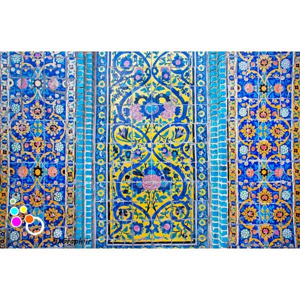 دانلود تصویر با کیفیت کاشیکاری کاخ گلستان-کد 8104