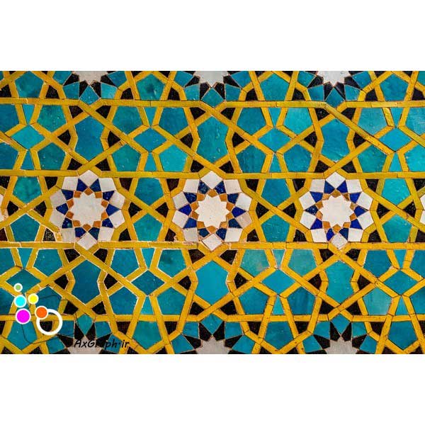 دانلود تصویر با کیفیت کاشیکاری مسجد وکیل شیراز-کد 8113