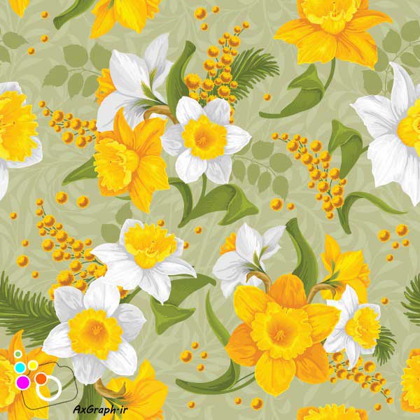 دانلود وکتور گل گلی -کد 4303