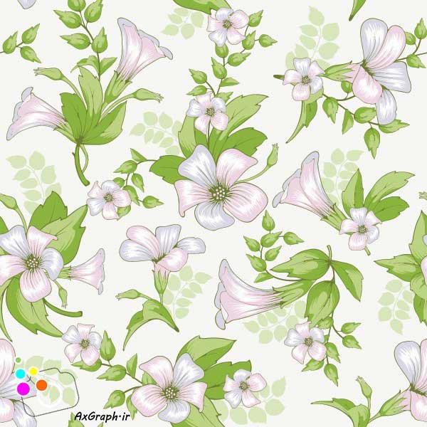 دانلود وکتور گل گلی -کد 4305