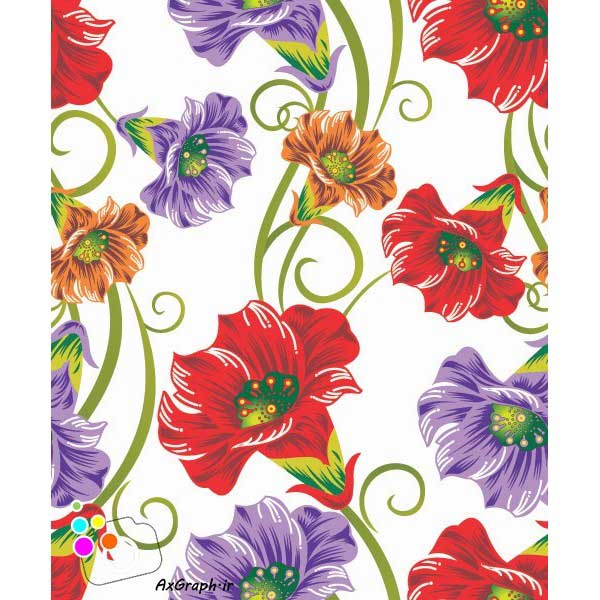 دانلود وکتور گل گلی -کد 4312