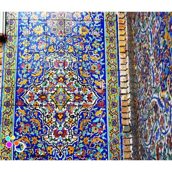 دانلود تصویر با کیفیت کاشیکاری زیبای مسجد -کد 6058