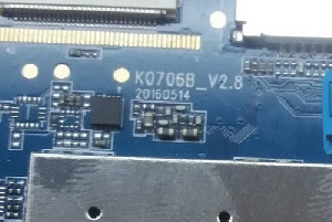 فایل فلش تبلت با مشخصه K0706B-V2.8 با پردازشگر MT6572