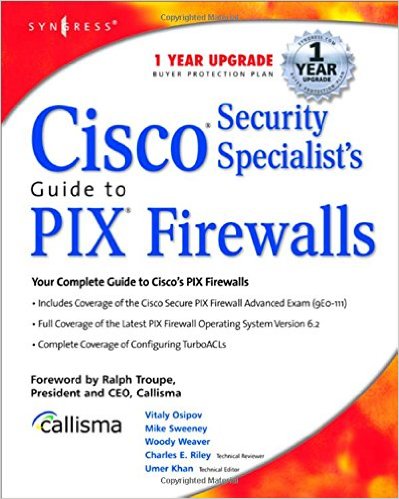 دانلود کتاب Cisco Security Specialists Guide to PIX Firewall