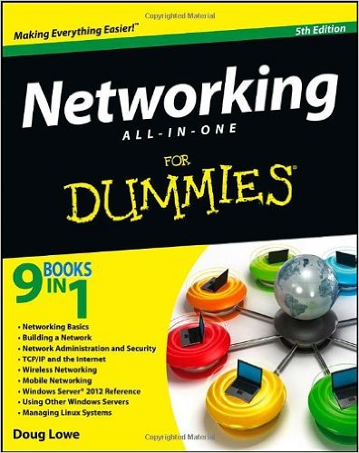 دانلود کتاب فوق العاده Networking All-in-One For Dummies