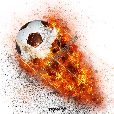 فایل PSD لایه باز Fire Sport Football