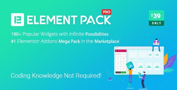 افزونه المنت پک | Element Pack – Addon for Elementor Page Builder 6.8.0
