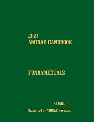 2021  ASHRAE Handbook  SI Edition    آخرین ورژن کاملترین هندبوک طراحی سیستهای تهویه مطبوع