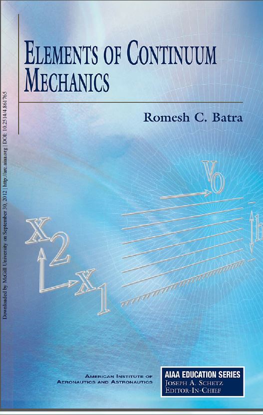Elements of Continuum Mechanics