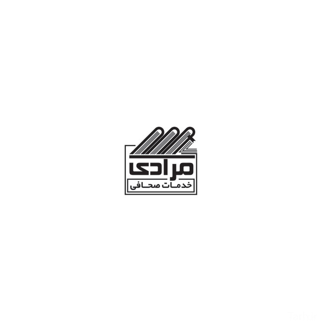 (1)طرح آماده مهر صحافی کتاب با قابلیت ویرایش المان ها