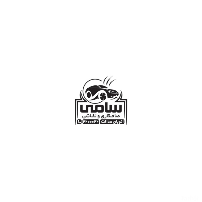 (1)طرح لایه باز مهرسازی صافکاری نقاشی با وکتور ماشین