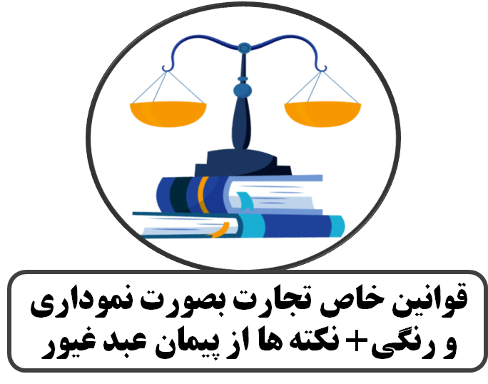 قوانین خاص تجارت بصورت نموداری و رنگی+ نکته ها از پیمان عبد غیور