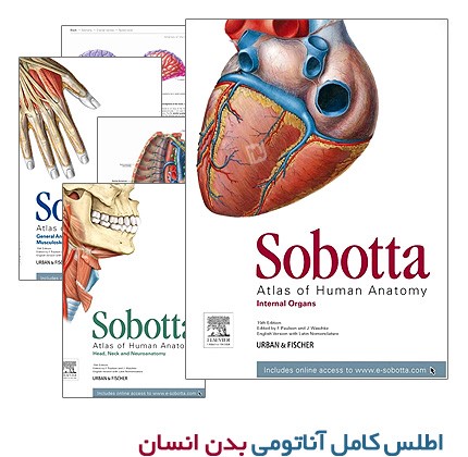 اطلس کامل آناتومی بدن انسان Sobotta Atlas of Human Anatomy 15th Edition