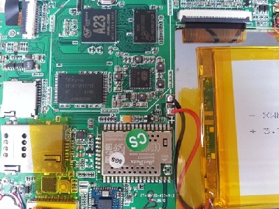 رام تبلت چینی CCIT مشخصه برد  ET-86V2G-A23-V1.2 پردازنده A23