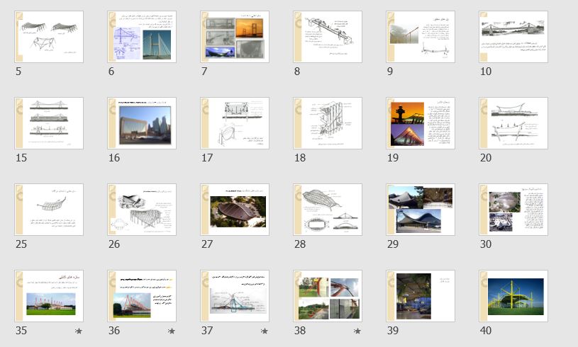 دو پاورپوینت و pdf درباره "سازه های کابلی و سازه های کابلی کالاتراوا" در 245 اسلاید