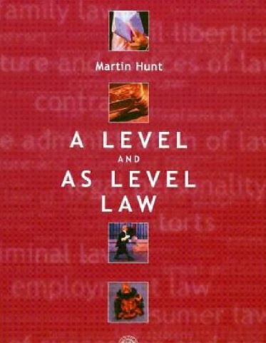 دانلود کتاب کامل متون حقوقی به زبان انگلیسی  A Level and AS Level Law