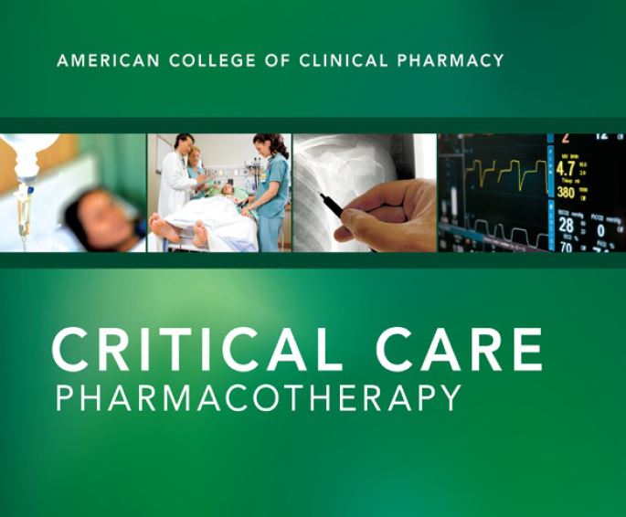 Critical Care Pharmacotherapy book pdf