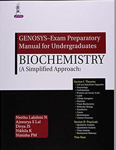 GENOSYS–Exam Preparatory Manual for Undergraduates Biochemistry