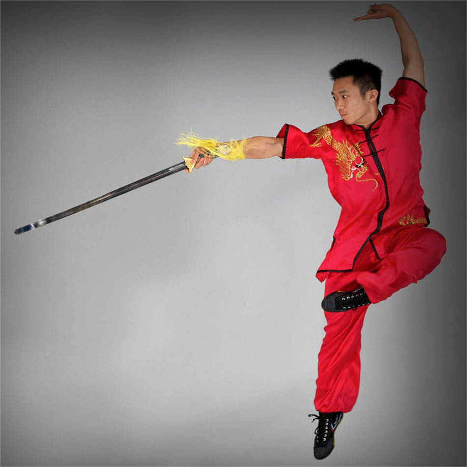 آموزش  شمشیر باریک ( جین شو ) ووشو به زبان اصلی